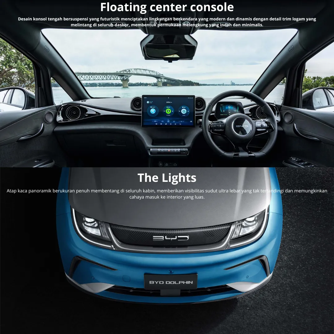 BYD Dolphin Tampak Samping